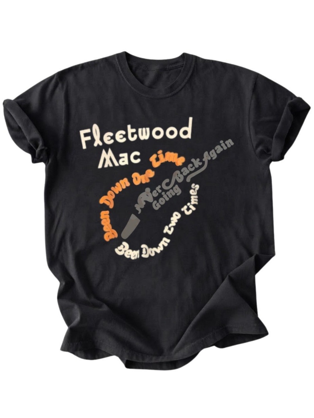 Fleetwood Mac The Chain Never Going Back Again Music Gildan T-Shirt